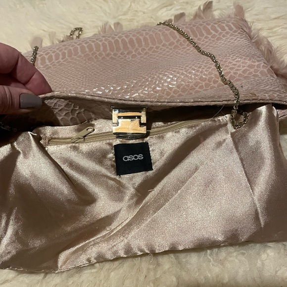 ASOS leather feather bag - Picture 4 of 10
